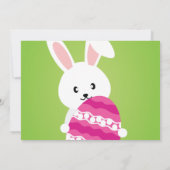 Uitnodiging tot paasbroodrooster Ecug Hunt Easter  (Achterkant)