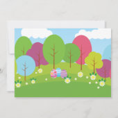 Uitnodiging tot paasbroodrooster Ecug Hunt Easter  (Achterkant)