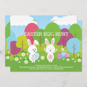 Uitnodiging tot paasbroodrooster Ecug Hunt Easter  (Voorkant / Achterkant)