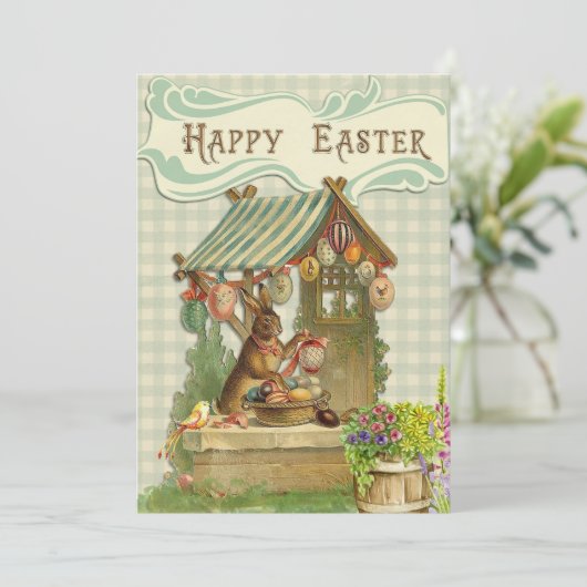  uitnodiging tot paasbundel (Staand voorkant)