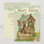  uitnodiging tot paasbundel (Voorkant / Achterkant)