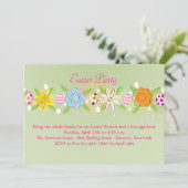 Uitnodiging tot paasgarland (Staand voorkant)