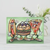 Uitnodiging tot partij (Staand voorkant)