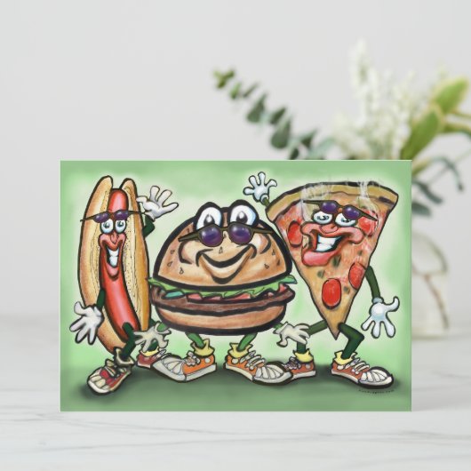 Uitnodiging tot partij (Staand voorkant)