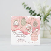 Uitnodiging tot Pasen (Staand voorkant)