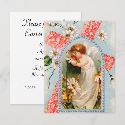 uitnodiging tot Pasen (Voorkant / Achterkant)