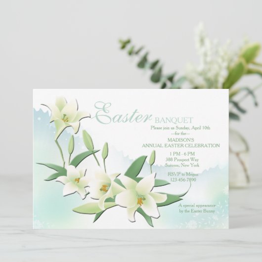 Uitnodiging tot Pasen (Staand voorkant)