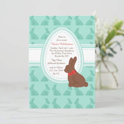 Uitnodiging tot Pasen (Staand voorkant)