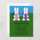 Uitnodiging tot Pasen #7 Briefkaart (Voorkant / Achterkant)