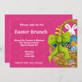 Uitnodiging tot Pasen-Brunch (Voorkant / Achterkant)