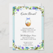 Uitnodiging tot Pasen-Brunch (Voorkant)