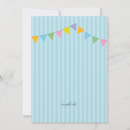 Uitnodiging tot Pasen-Brunch (Achterkant)