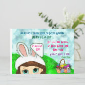 Uitnodiging tot Pasen-Brunch (Staand voorkant)