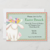 Uitnodiging tot Pasen-Brunch (Voorkant)