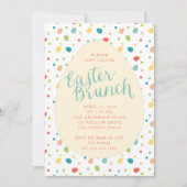 Uitnodiging tot Pasen-Brunch (Voorkant)