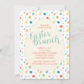 Uitnodiging tot Pasen-Brunch (Voorkant)