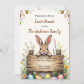 Uitnodiging tot Pasen-Brunch (Voorkant)