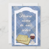 Uitnodiging tot Passover Seder (Voorkant)