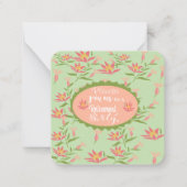 Uitnodiging tot pensionering (Voorkant)