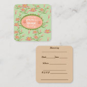 Uitnodiging tot pensionering (Voorkant / Achterkant)