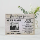 Uitnodiging tot pensionering (COUPLE) - FOTO/NewsP (Staand voorkant)