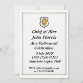 Uitnodiging tot pensionering van de directeur van (Achterkant)