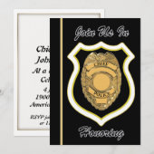 Uitnodiging tot pensionering van de directeur van (Voorkant / Achterkant)