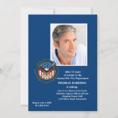 Uitnodiging tot pensionering van Fireman (Voorkant)