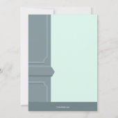 Uitnodiging tot pensionering van instructeur Hound (Achterkant)