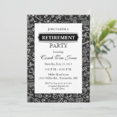 Uitnodiging tot pensionering voor touringcars (Staand voorkant)