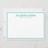 Uitnodiging tot persoonlijke informatieve nota's (Voorkant)