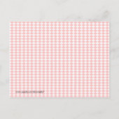 Uitnodiging tot picknick Thief Briefkaart (Achterkant)