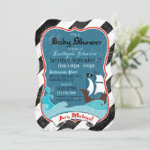 Uitnodiging tot piraterij voor schepen en Baby sho (Staand voorkant)