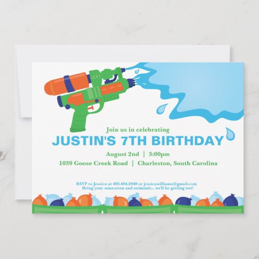 Uitnodiging tot Pistool (Voorkant)