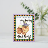 Uitnodiging tot pommerse heks (Staand voorkant)