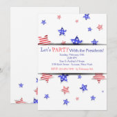 Uitnodiging tot president op dag van sterren (Voorkant / Achterkant)