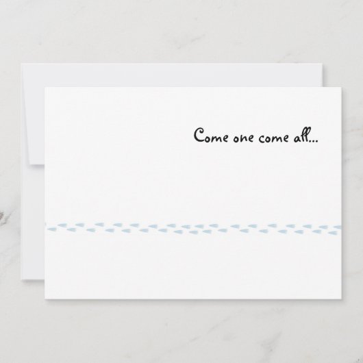 Uitnodiging tot Prints van Penguin (Voorkant)