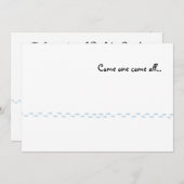 Uitnodiging tot Prints van Penguin (Voorkant / Achterkant)