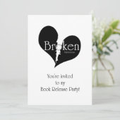 Uitnodiging tot publicatie van het boek voor gebro (Staand voorkant)