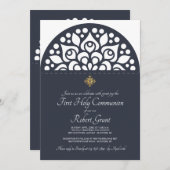 Uitnodiging tot religieuze plein (Voorkant / Achterkant)