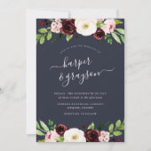 Uitnodiging tot Romance van middernacht (Voorkant)