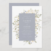 Uitnodiging tot Romance van wilde bloemen (Voorkant / Achterkant)