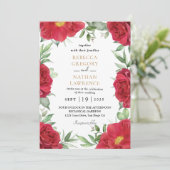 Uitnodiging tot roodbruin (Staand voorkant)