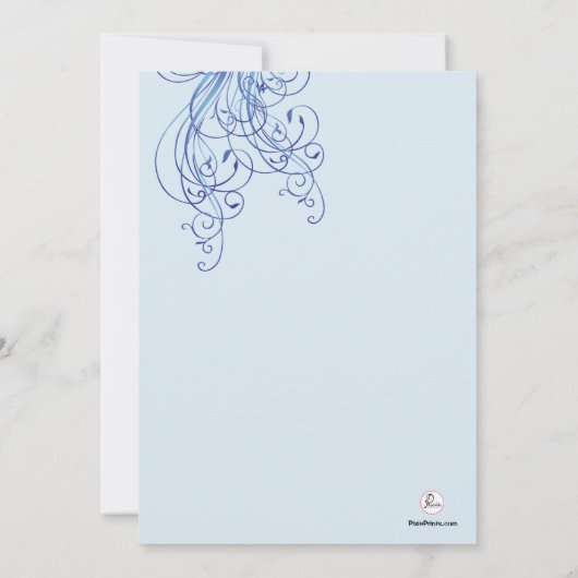 Uitnodiging tot Roos van saffier (Achterkant)