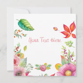 Uitnodiging tot rooster (Achterkant)