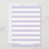 Uitnodiging tot rooster van gevlekte eieren - lave (Achterkant)