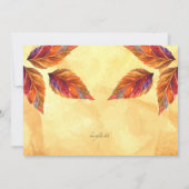 Uitnodiging tot rotsrijke bladeren (Achterkant)