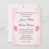 Uitnodiging tot roze weddenschappen (Voorkant)