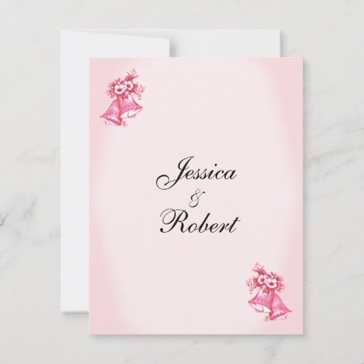 Uitnodiging tot roze weddenschappen (Achterkant)