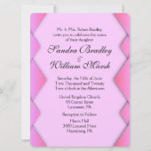 Uitnodiging tot roze weddenschappen (Voorkant)